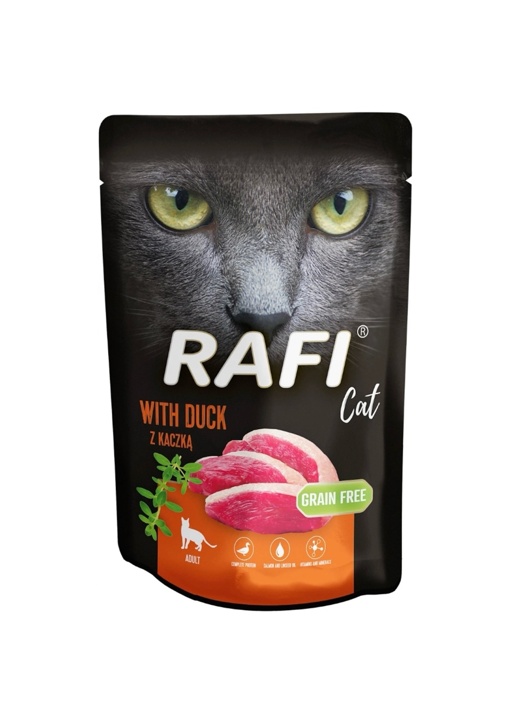 Rafi Adult Cat Πατέ Πάπια 100gr