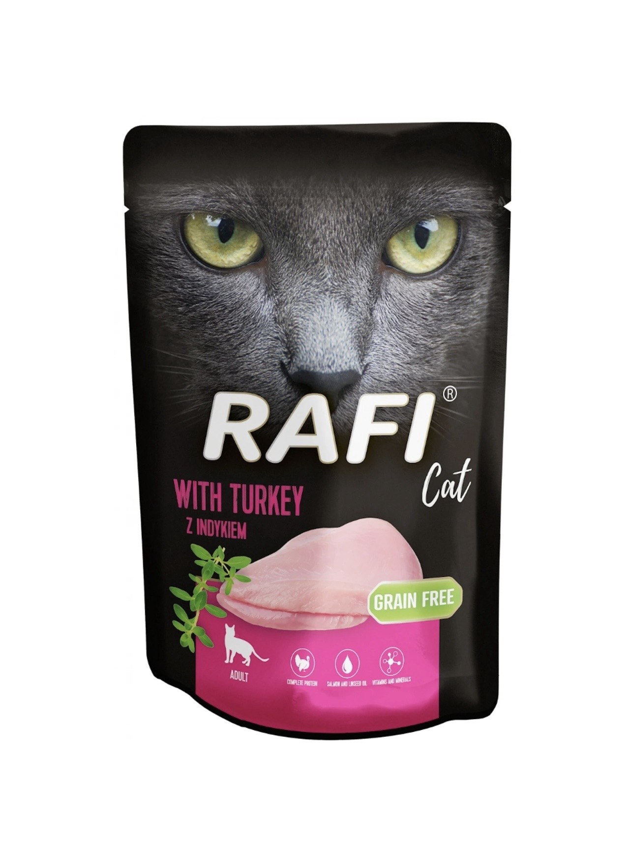 Rafi Adult Cat Γαλοπούλα 100gr