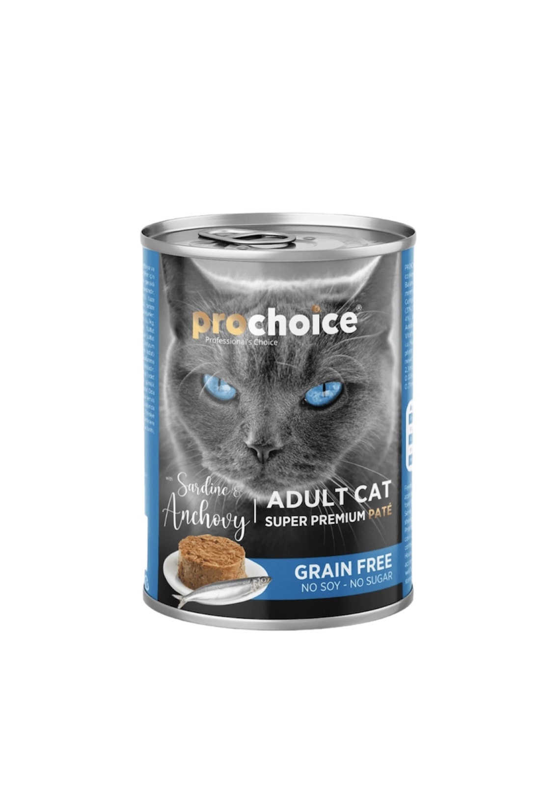 ProChoice Cat Pate Grain Free Adult Σαρδέλα & Γαύρο 400gr