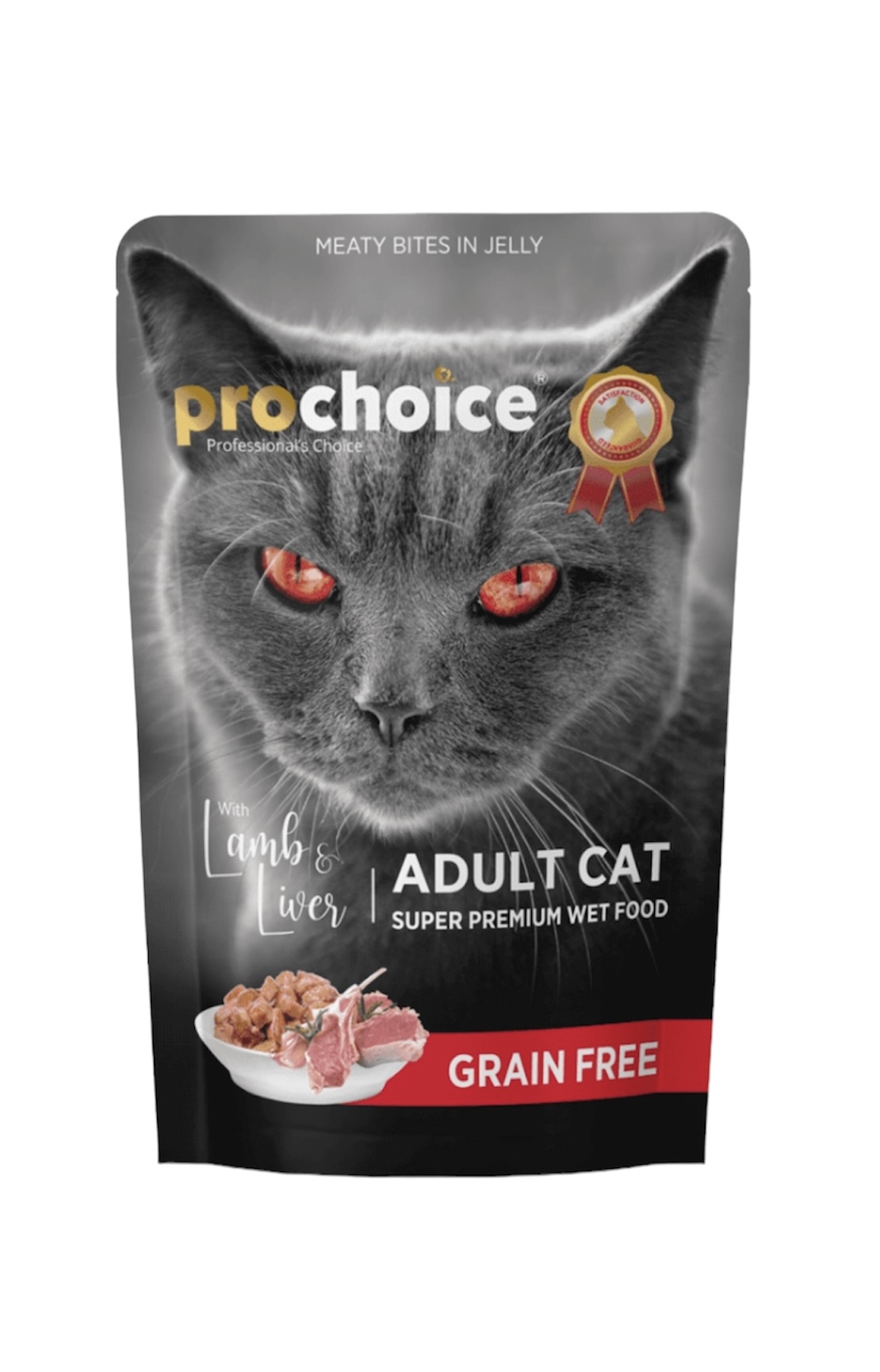 ProChoice Adult Cat Lamb & Liver In Jelly 85gr