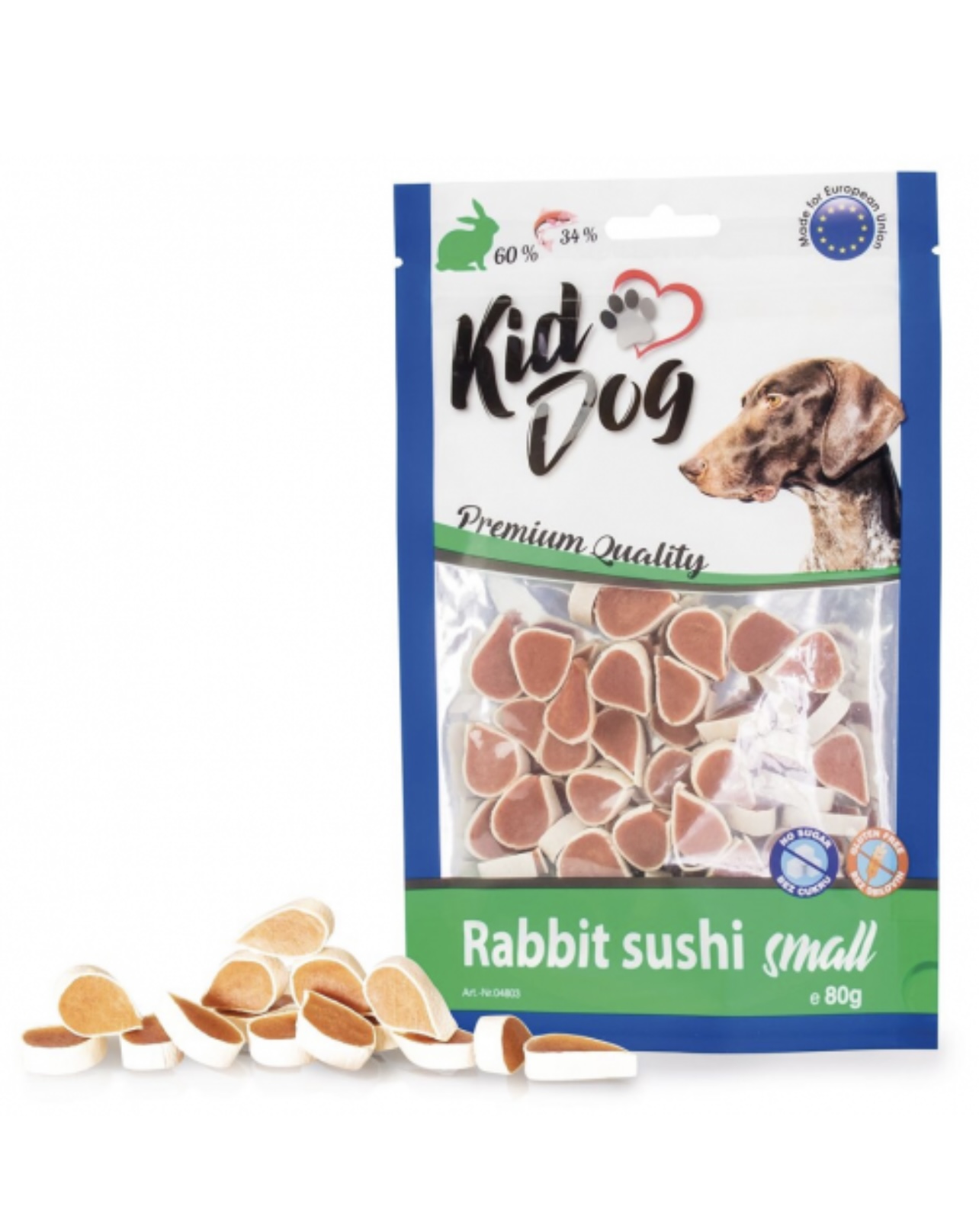 Kid Dog Rabbit Sushi Small 80gr
