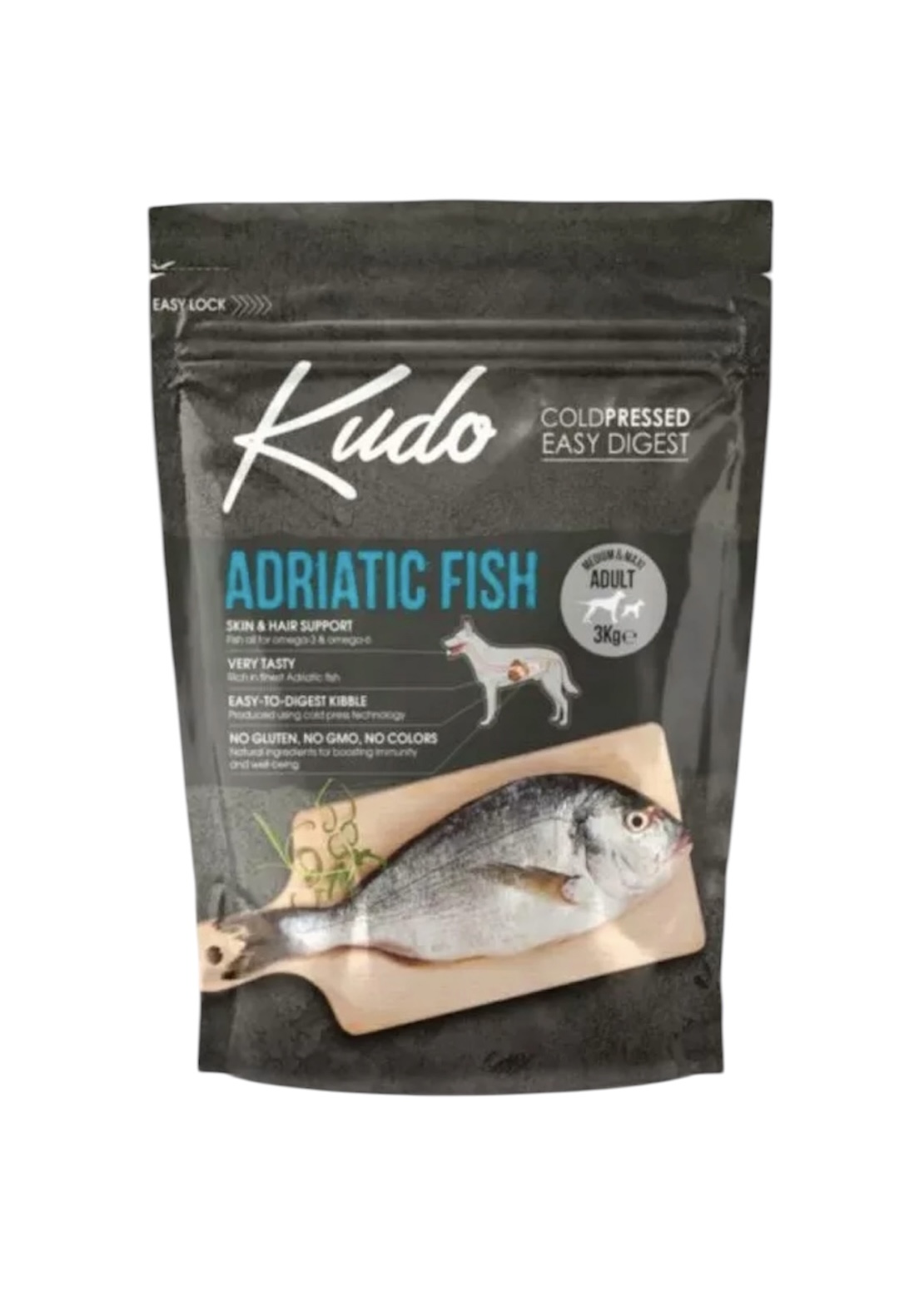 Kudo Medium & Maxi Adult Adriatic Fish 3kg