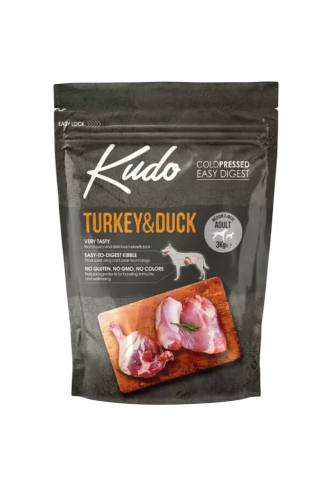 Kudo Medium & Maxi Adult Turkey & Duck 3kg