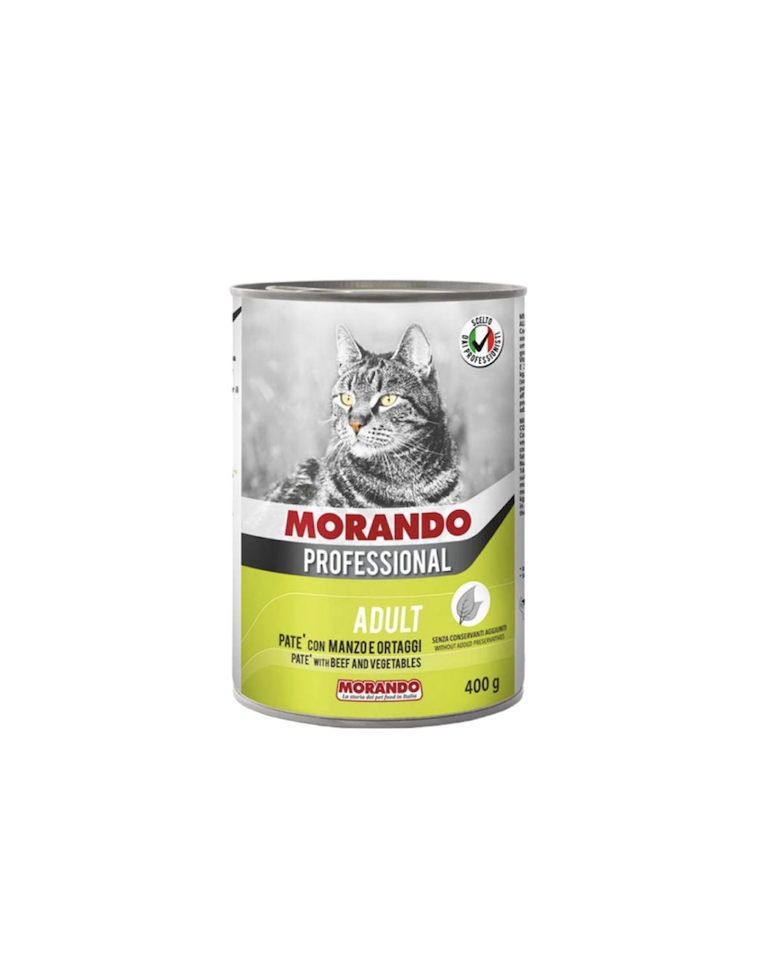 MORANDO PROFESSIONAL CAT ΠΑΤΕ Βοδινό & Λαχανικά (400gr)