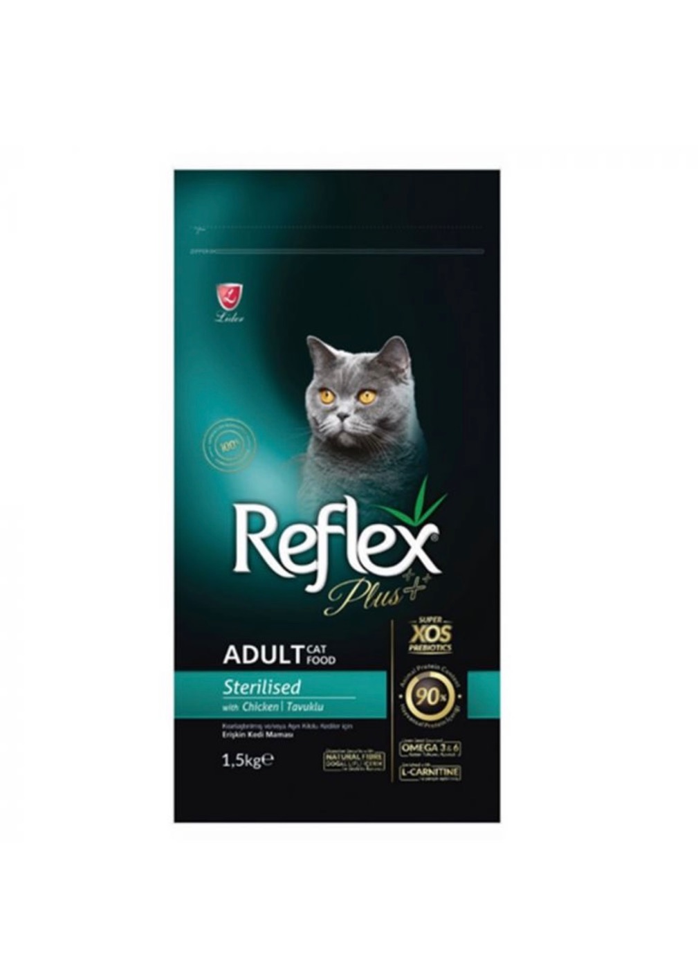 Reflex Plus Adult Sterilised Chicken 1,5kg