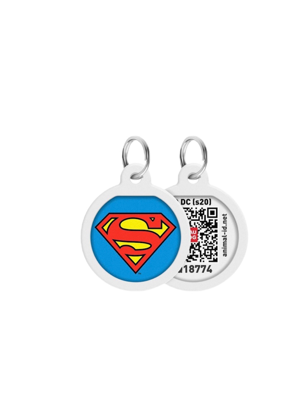 WauDog Smart ID "Superman is hero" 25mm