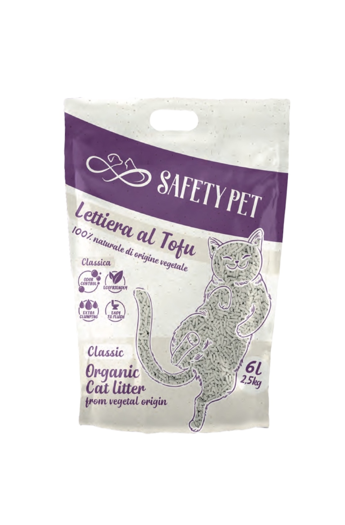 Safety Pet Tofu Classic 6lt / 2.5kg