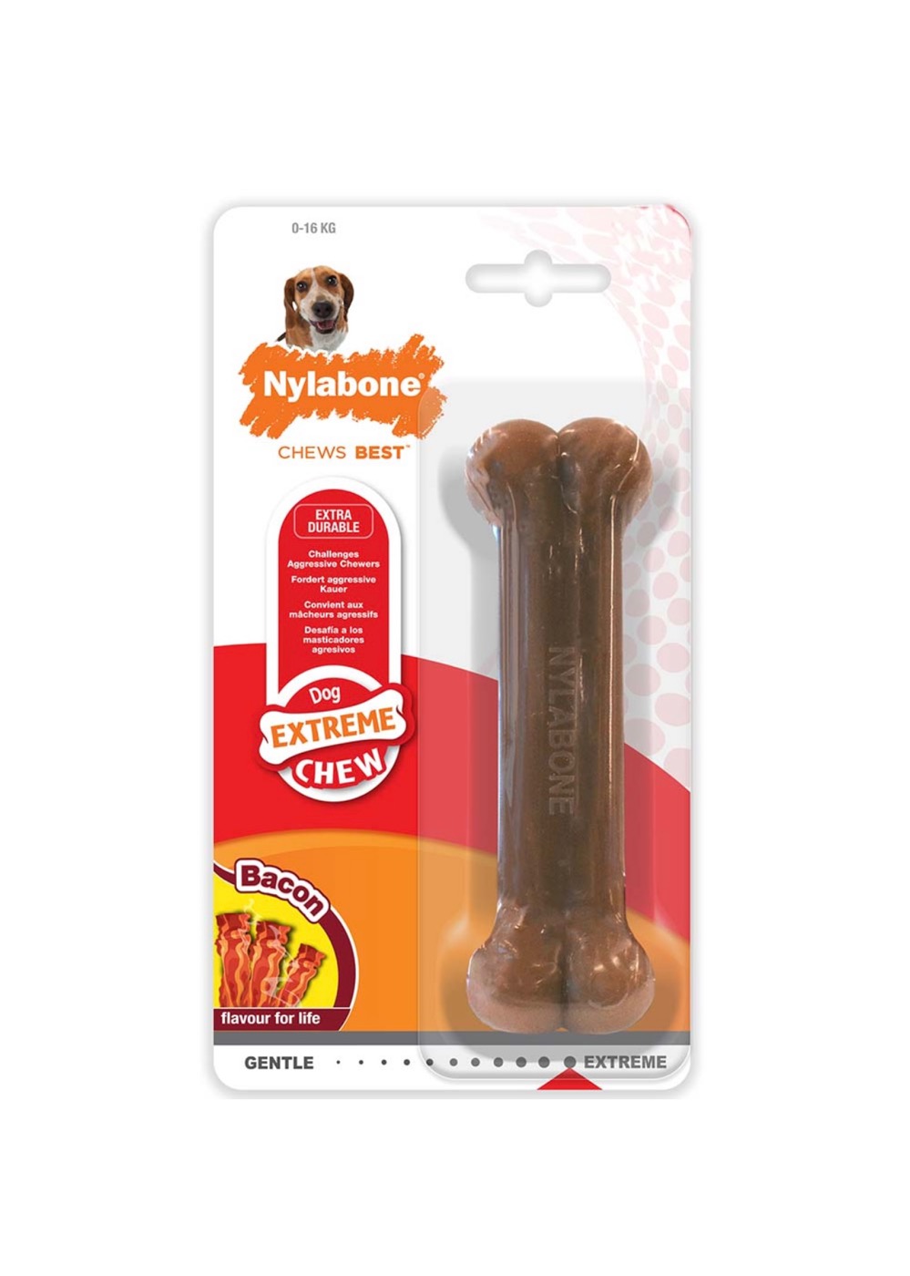 Nylabon Dura Chew Bacon Small