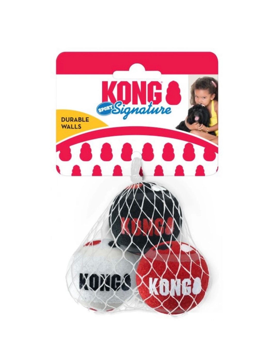 Kong Signature Balls XSmall 3 τμχ