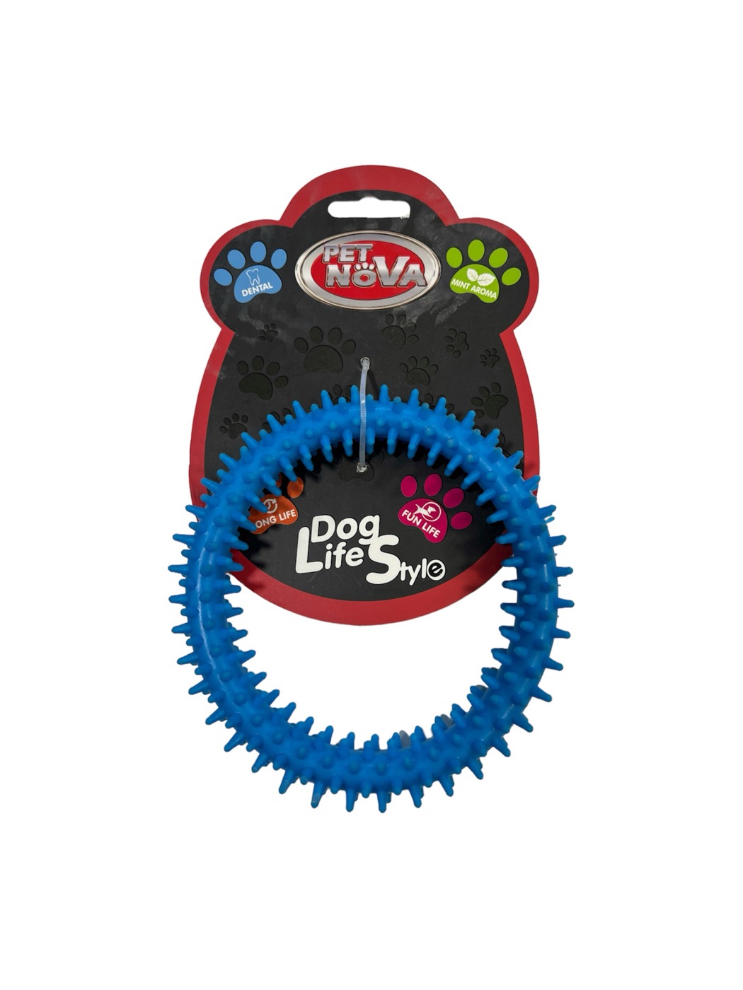 Pet Nova Dental Ring 12.5cm Blue