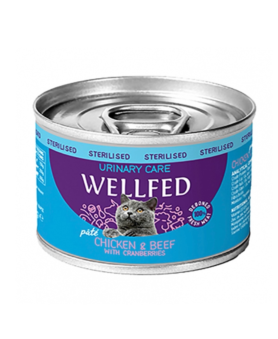 Wellfed Urinary Chicken & Beef 200gr
