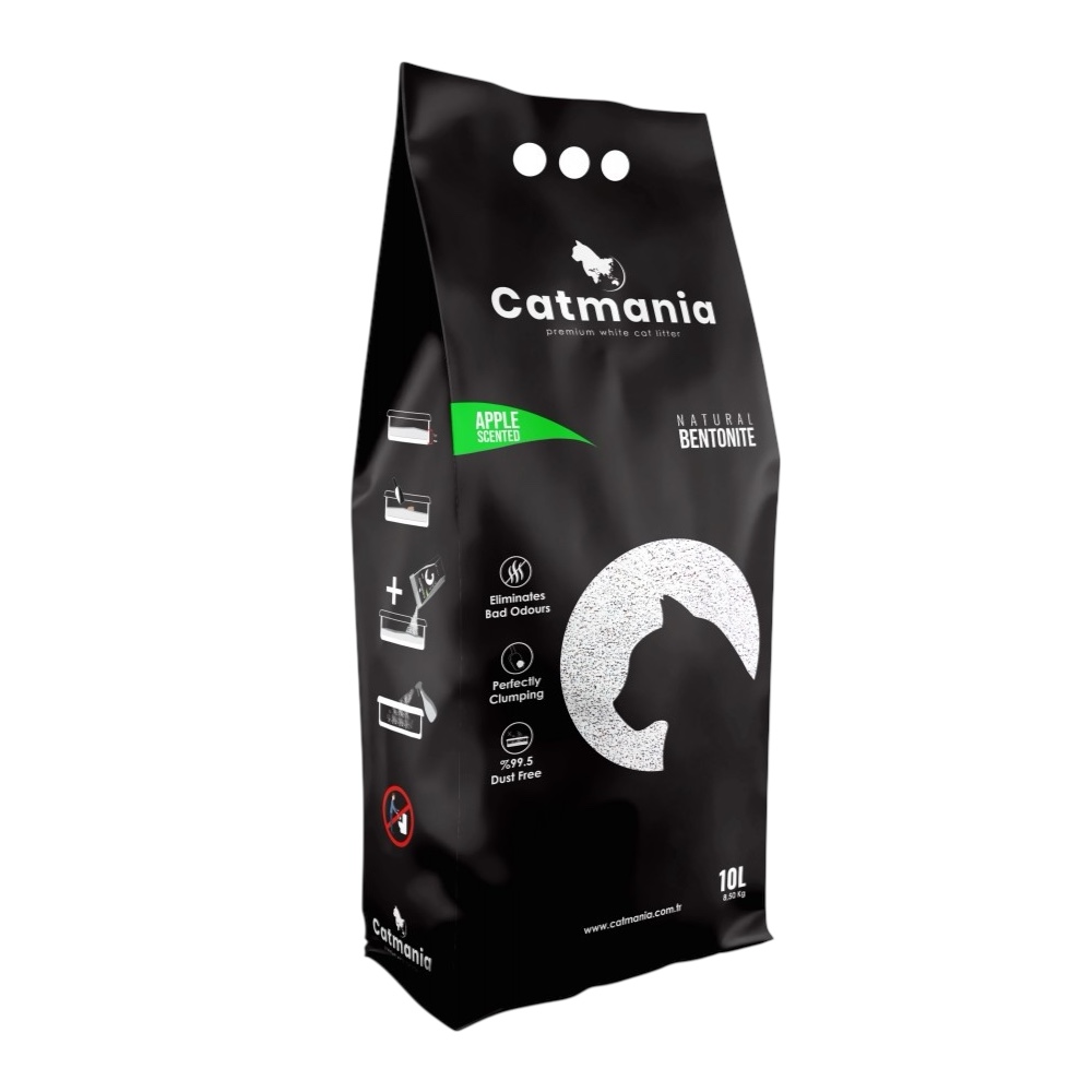 Catmania Clumping με Μήλο 5L (4,3kg)