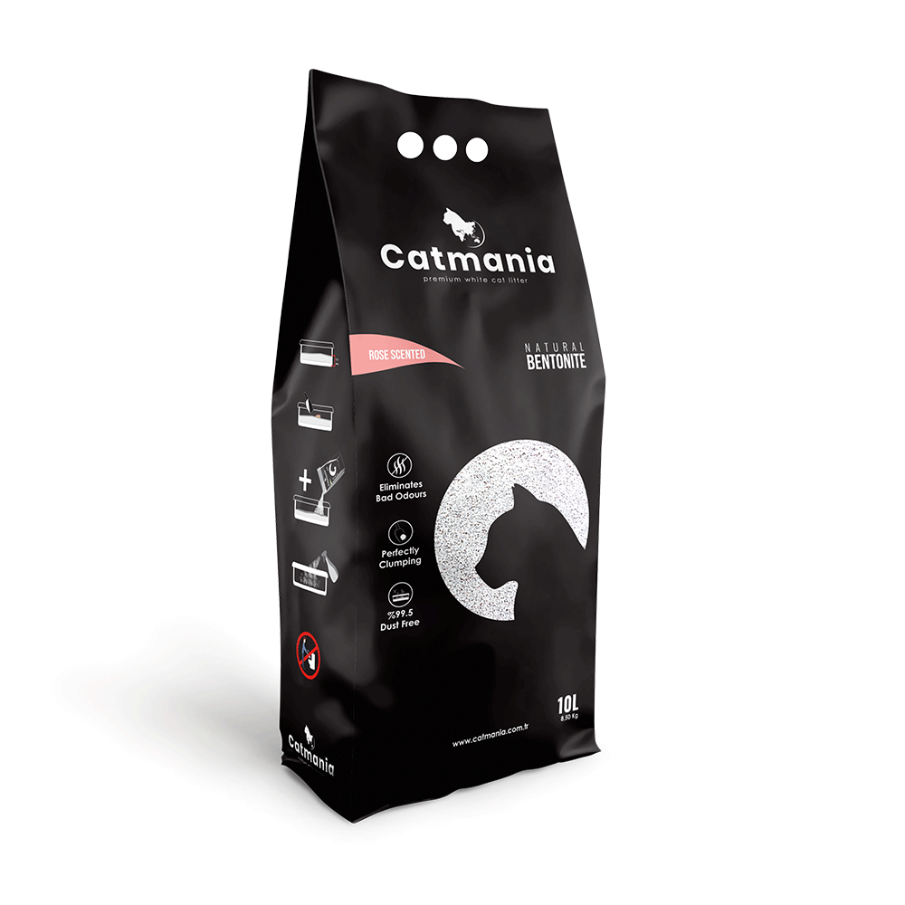 Catmania Clumping με Τριαντάφυλλο 5L (4,3kg)