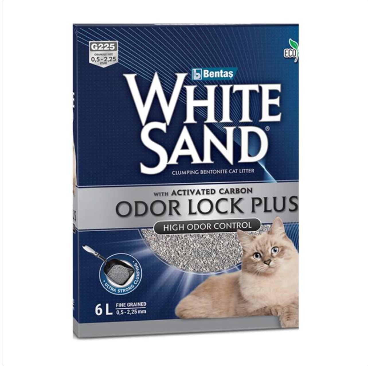 White Sand Carbon Odor Lock 6lt