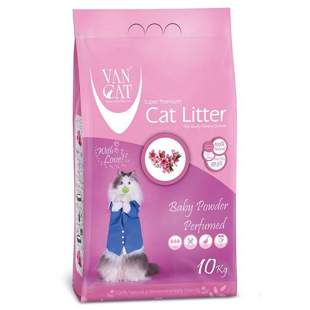 Van Cat Baby Powder Clumping 10kg (Ψιλή)