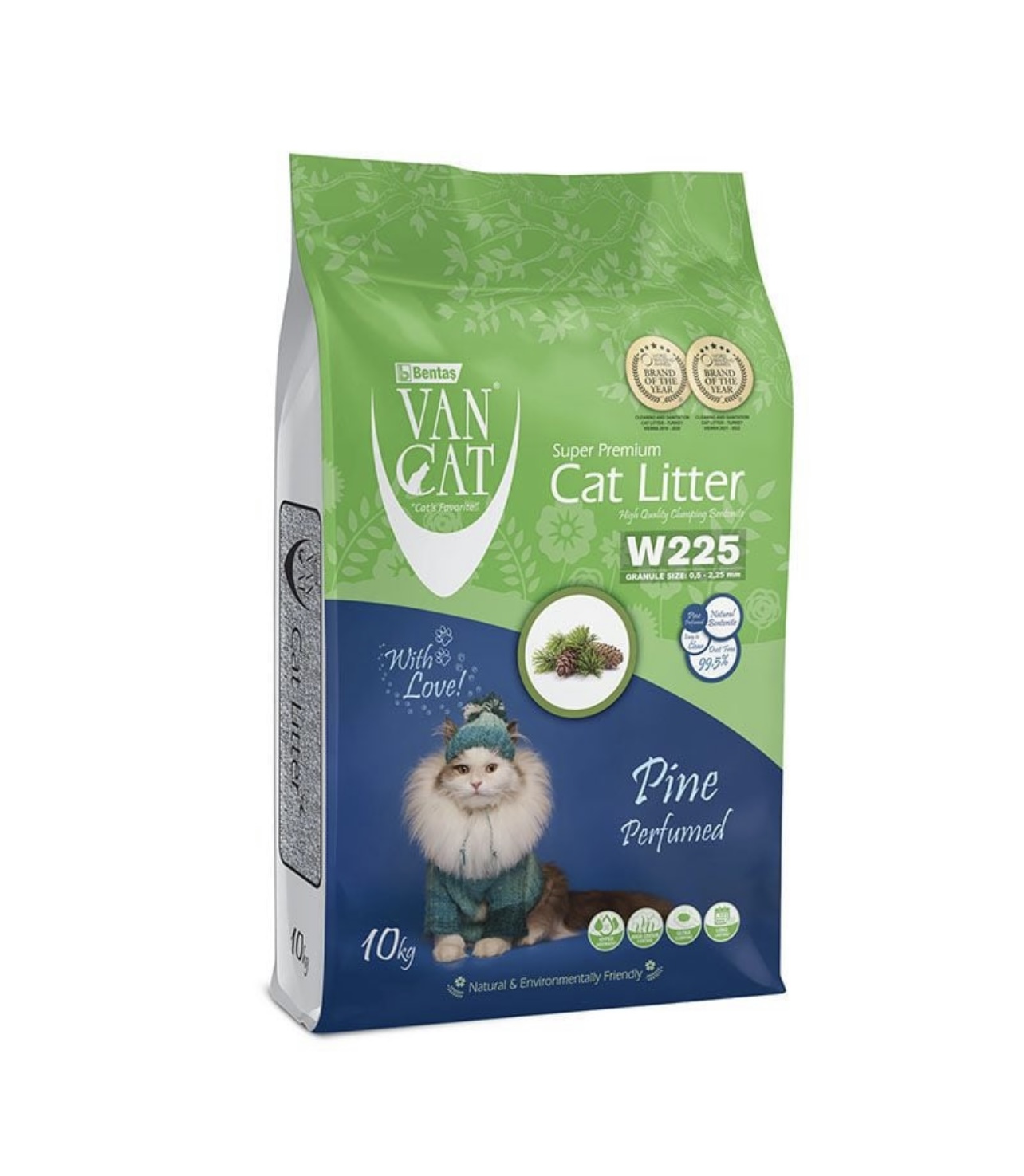 Van Cat Pine Clumping Compact 10kg