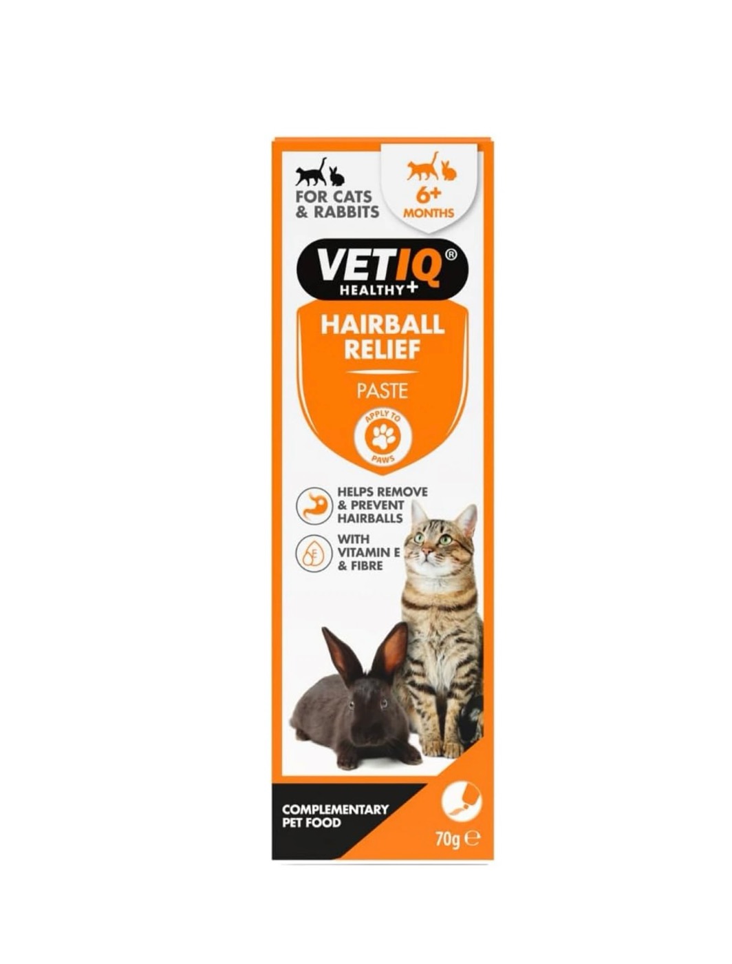 Vetiq Hairball Relief Κρέμα Για Τις Τριχόμπαλες 70gr