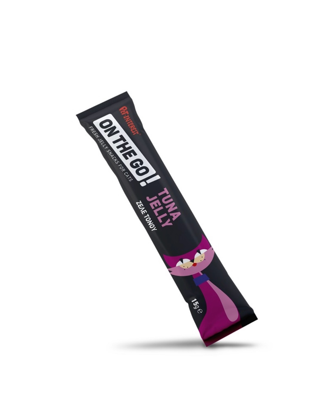 On The Go Tuna Jelly Cat Snack 15gr