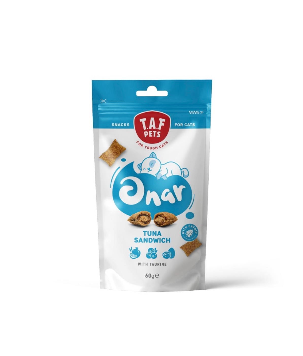 Taf Pets Onar Cat Snack Tuna Sandwich 60gr