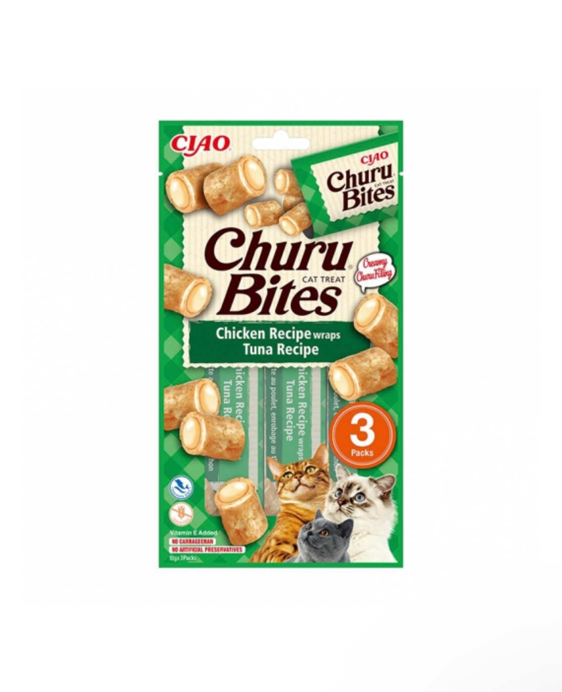 Inaba Churu Bite Cat Chicken & Tuna 30gr