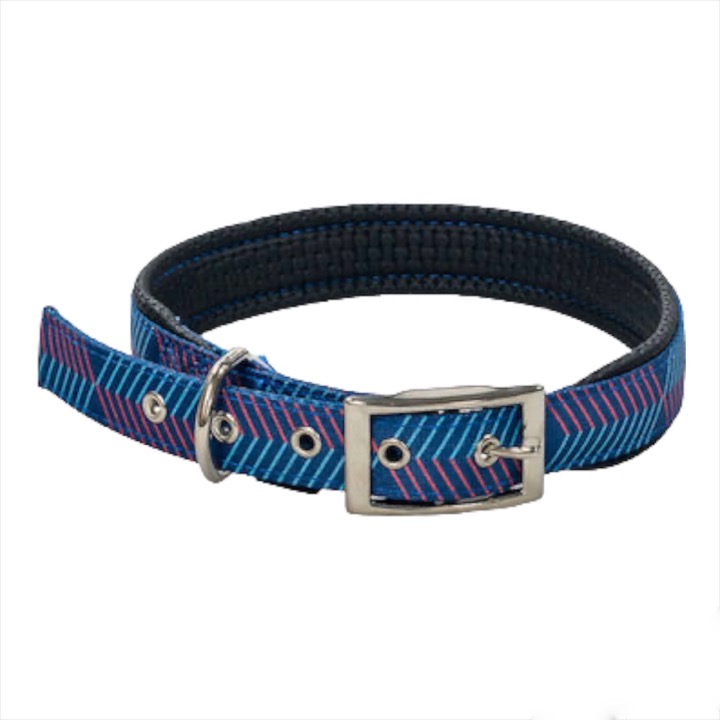 Glee Κολάρο Neoprene Blue Fishbone Large