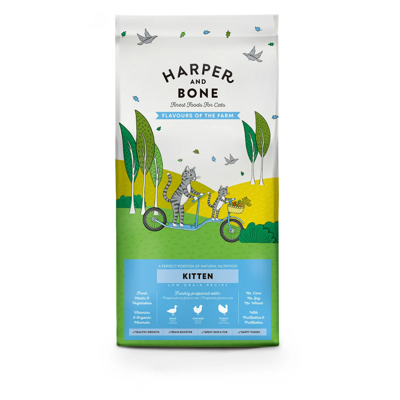 Harper & Bone Kitten Flavours of the Farm 2kg 