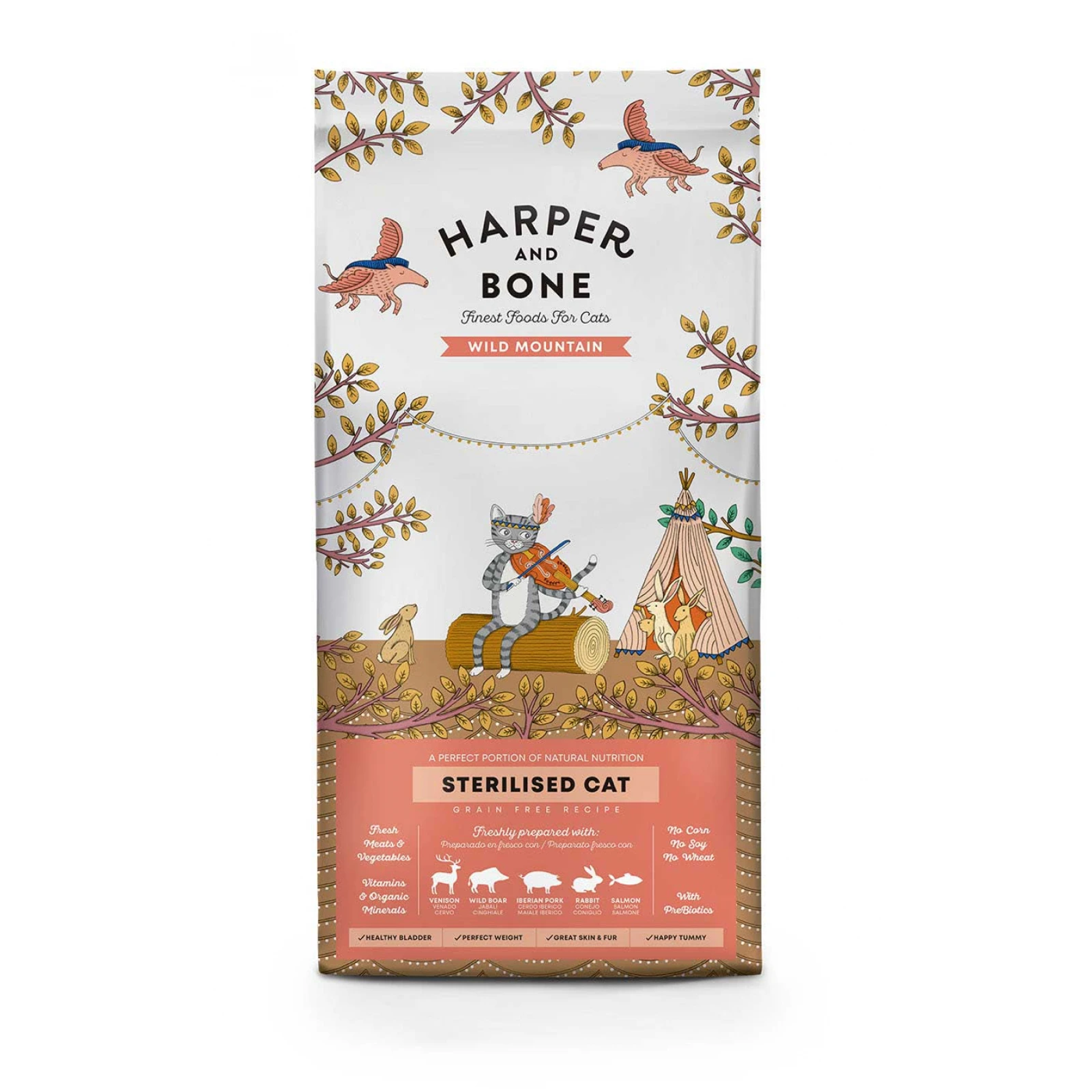 Harper & Bone Cat Sterilised Wild Mountain 2kg