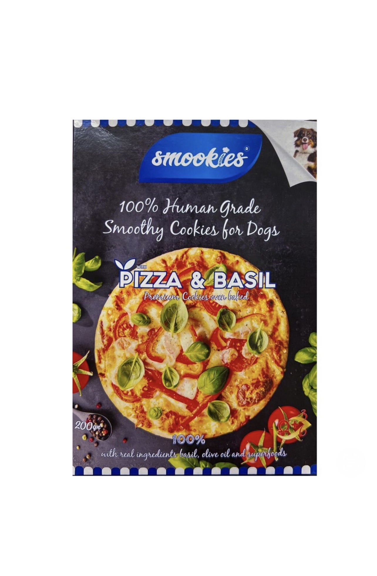 Smookies Pizza & Basil 200gr