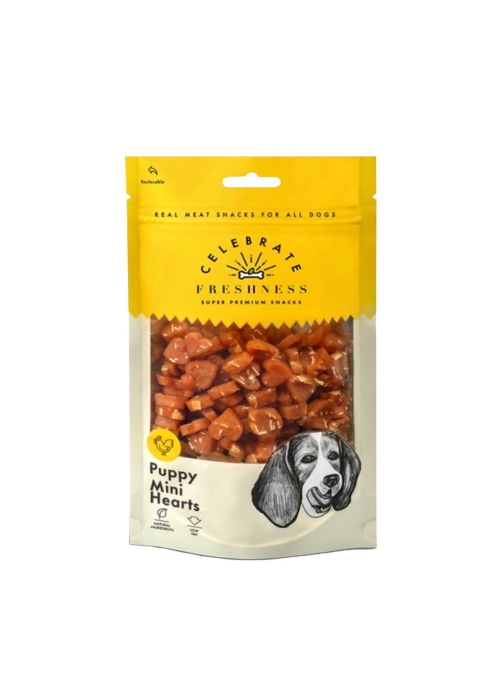 Celebrate Freshness Puppy Mini Hearts 100gr 