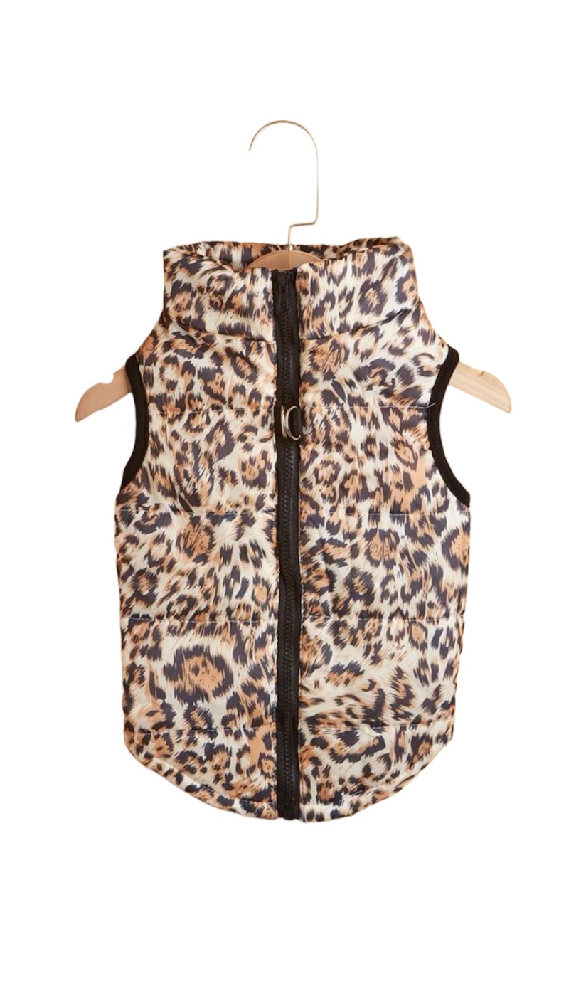 Brown Leopard Jacket 40cm