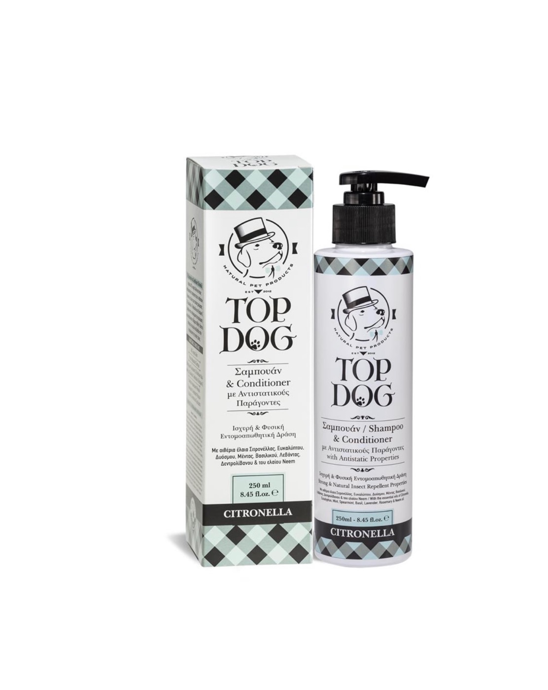 Top Dog Σαμπουάν Citronella 250ml