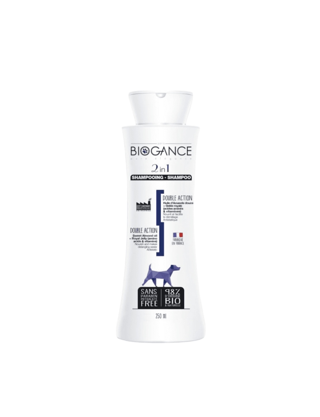 Biogance 2 in 1 Shampoo 250ml