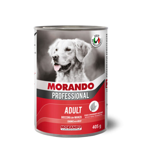 Morando Professional Dog Κομματάκια Βοδινό 405gr